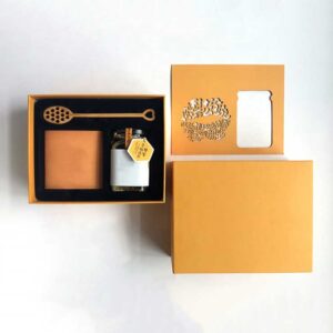 Kraft Paper Gift Box for Honey Jar Packaging