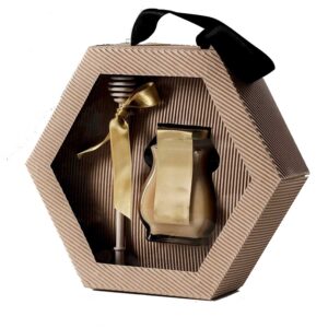 Elegant Luxury Hexagon Honey Gift Box Set